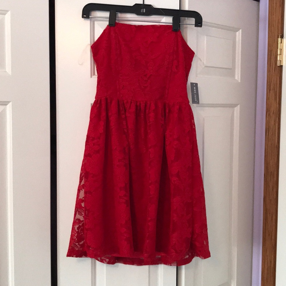 Red dress